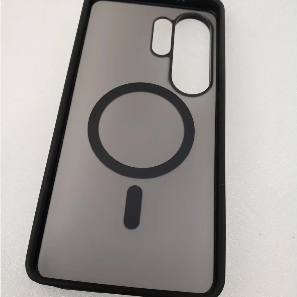 TOCOL Magnetic Case for Samsung Galaxy S26 Ultra - Black Translucent Cover